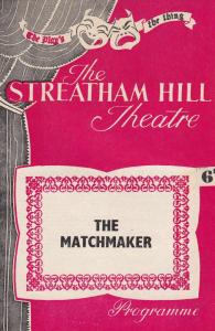 The Matchmaker Esme Church Prunella Scales 1960 Streatham Theatre Programme