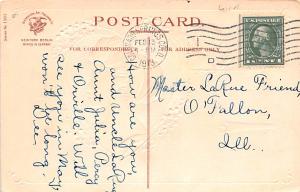 Artist Ellen Clapsaddle Valentines Day 1913 postal marking on front