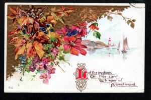 U.S. 1912 Greetings Postcard!