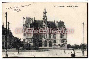Postcard Old Versailles Hotel De Ville