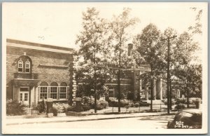 FRANKFORT KY SCHOOL VINTAGE REAL PHOTO POSTCARD RPPC