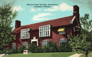 Vintage Postcard 1954 Missouri State Teachers Association Columbia Missouri MO