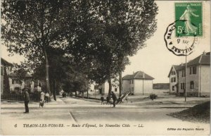 CPA THAON-les-VOSGES - Route d'ÉPINAL (153462)