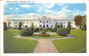 Lincoln Baths Saratoga Spa, New York  