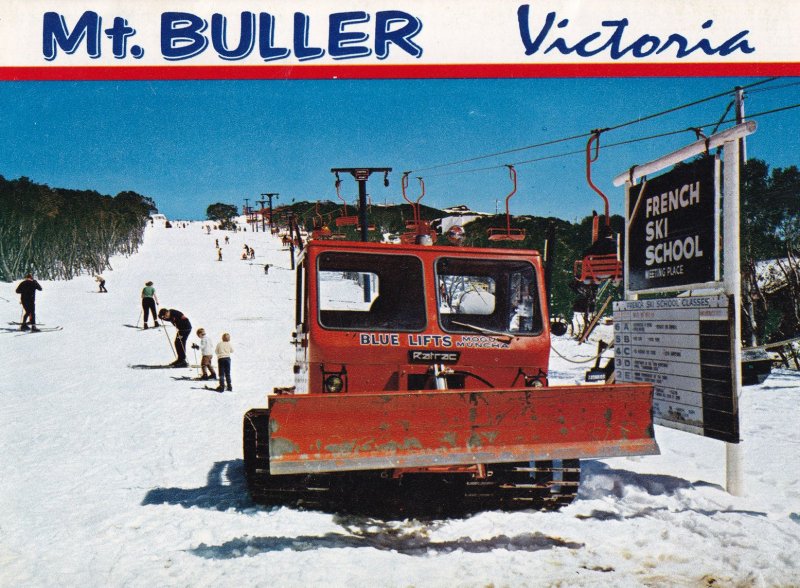 Mt Mount Buller Victoria Australia Folder View Postcard Set