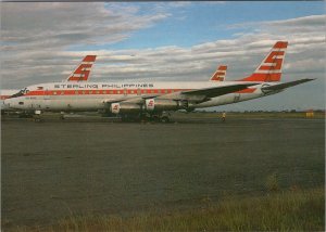 Aviation Postcard - Sterling Philippines Douglas DC-8-43 Aeroplane Ref.RR16803