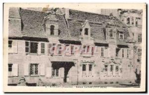 Old Postcard Roscoff House Gaillard