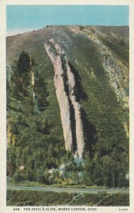 WEBER CANYON , Utah, 1930-40s; The Devil's Slide