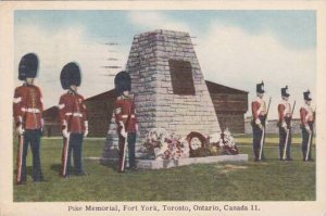 Canada Toronto Pike Memorial Fort York 1948