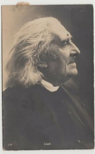 Musicians; Hungarian Composer Franz Liszt RP PPC, c 1910, Unposted 