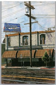 Philippe The Origina  Home of the French Dip Sandwich Los Angeles Postcard