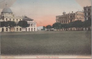 Postcard The Cricket Ground Hong Kong  China