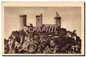 Old Postcard Chateau Foix