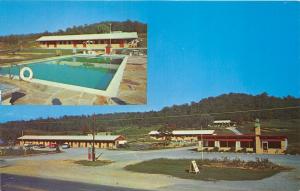 Chattanooga Tennessee~Rancho Motel~Hwy 41~Swimming Pool~1950s Roadside