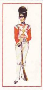 Carreras Vintage Cigarette Card Military Uniforms 1976 No 18 Private 1816 Fir...