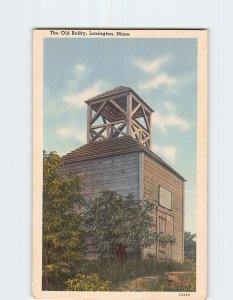 Postcard The Old Belfry, Lexington, Massachusetts