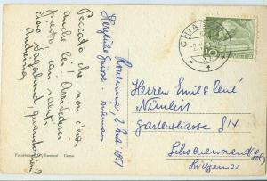 Italy, Saluti da Rovenna, 1951 used Postcard