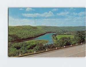 Postcard The beautiful North Branch of the Susquehanna River Pennsylvania USA