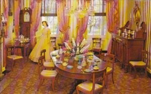 Pennsylvania Lancaster The Formal Dining Room Wheatland Home Of James Buchana...