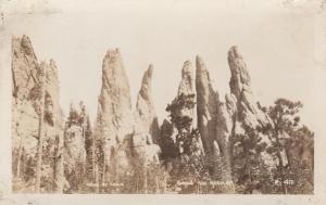 RPPC Among the Needles, Black Hills SD, South Dakota