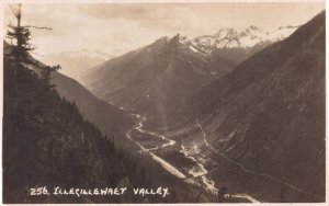 Illecillewaet Valley Canada Old Postcard