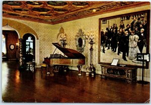 Postcard - Ballroom, John and Mable Ringling Residence - Sarasota, Florida