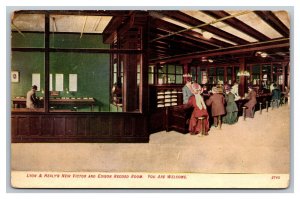 Postcard Lyon & Healy's New Victor And Edison Record Room Chicago Illinois