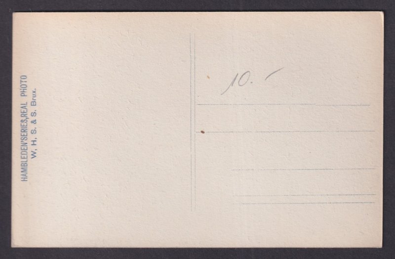 Vintage Postcard Belgium Antwerp Siberia Dock Ships