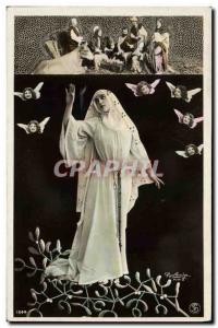 Old Postcard Fantaisie Angels