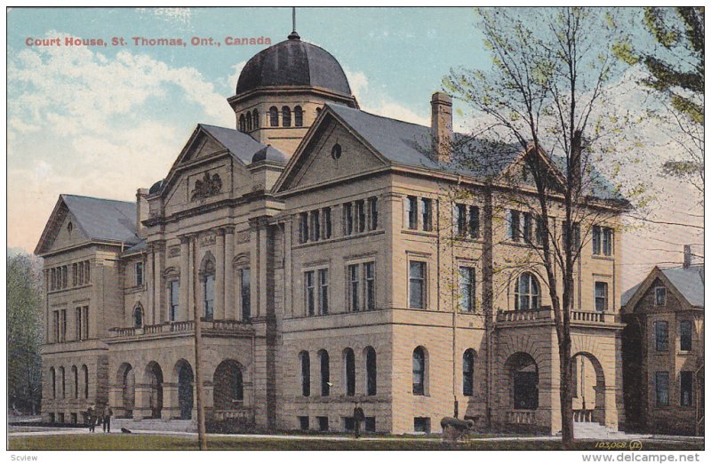 Court House , ST THOMAS , Ontario , Canada , 00-10s