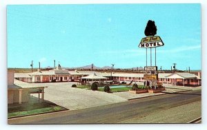 LORDSBURG, NM New Mexico ~ SEA SHELL MOTEL c1960s Roadside Postcard