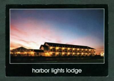 WI Harbor Lights Inn Motel KEWAUNEE WISCONSIN POSTCARD