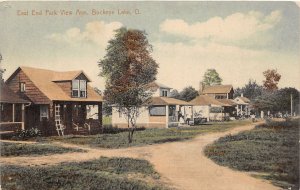 J68/ Buckeye Lake Newark Ohio Postcard c1910 East End Park View 272