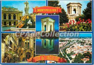 Postcard Modern Montpellier capital of Languedoc Center Hospitalier et Univer...