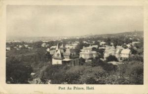 haiti, PORT-AU-PRINCE, Partial View (1920s)