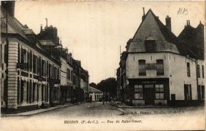 CPA HESDIN Rue de St-OMER (405914)