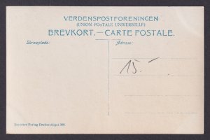 Vintage postcard DENMARK Copenhagen Lake Pavilion