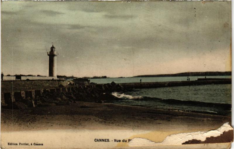 CPA CANNES - Vue du Phare (655807)