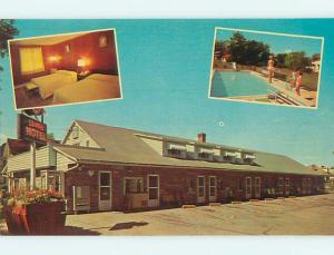 Unused Pre-1980 SAYRE MOTEL Sayre Pennsylvania PA u6955@