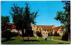 Postcard - Fjelstad Hall at Concordia College - Moorhead, Minnesota