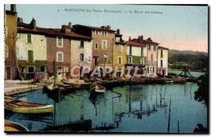 Old Postcard Martigues Mirror of oieseaux
