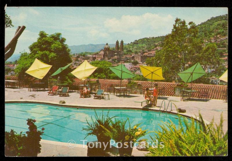 PANORAMIC VIEW FROM HOTEL - LA BORDA-TAXCO