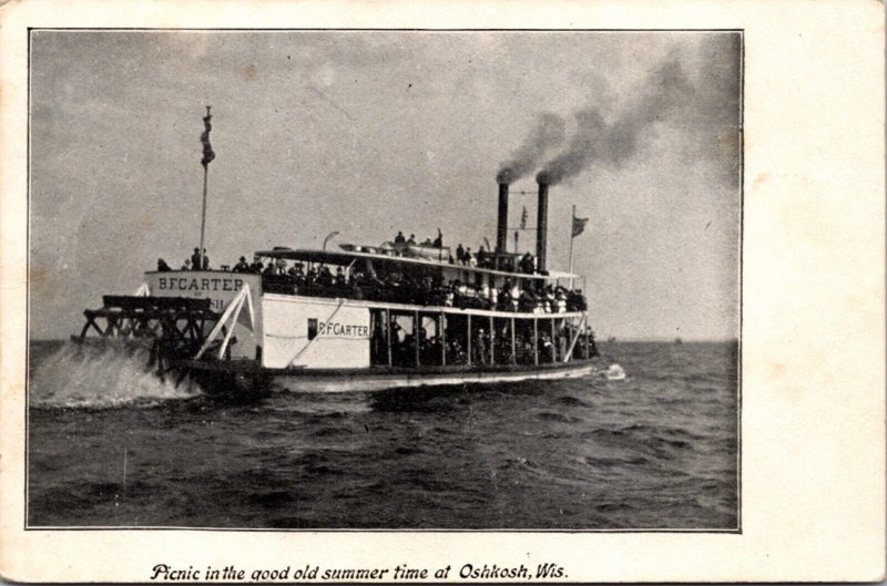 PC Picnic in the Good Old Summer Time at Oshkosh, Wisconsin Paddle Wheel Boat