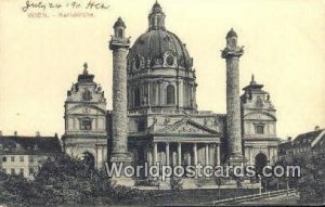 Karlskirche Wien, Vienna Austria 1911 