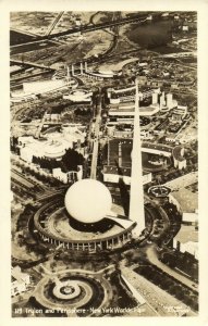 PC CPA US, NY, NEW YORK, WORLDS FAIR, VINTAGE REAL PHOTO POSTCARD (b6873)