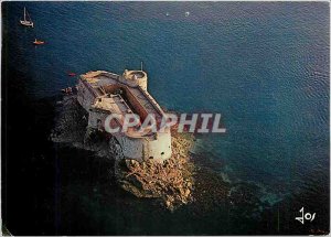 Modern Postcard Carantec The castle of Taurus which forbade the entrance of t...