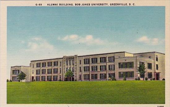 Alumni Building Bob Jones University Greenville South Carolina