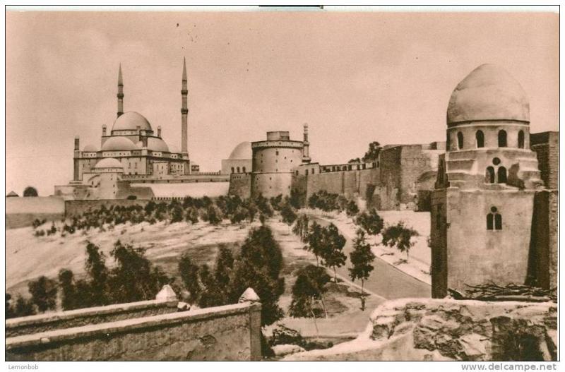 Egypt, Cairo, The Citadel and Mohamed Aly Mosque, unused ...