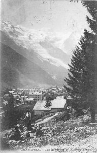 CHAMONIX MONT BLANC GENEVE SWITZERLAND TO ILLINOIS USA POSTCARD 1903