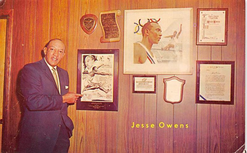 Jesse Owens World's Fastest Human Track and Field Unused 